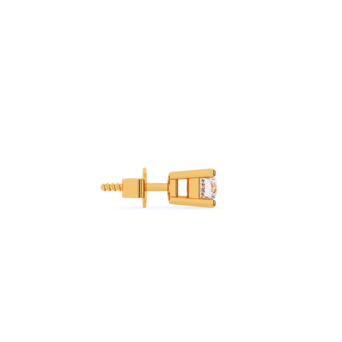 Classic Lab Grown Daily Wear Stud Earrings